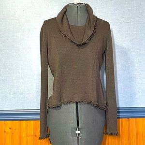 Sigrid Olsen cowl neck sweater size small